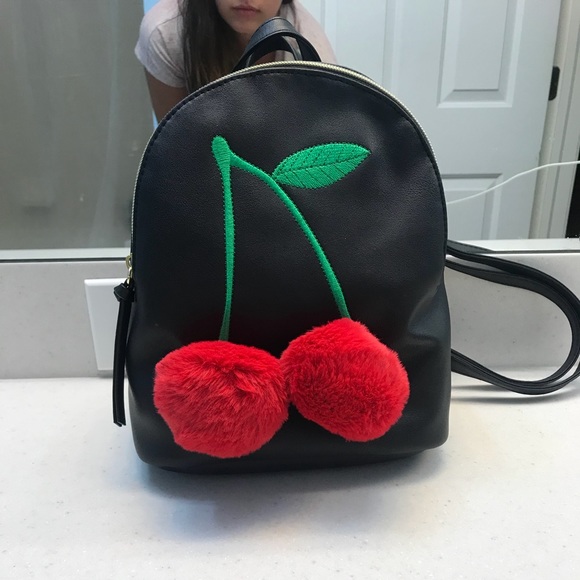 Handbags - Cute Cherry Backpack